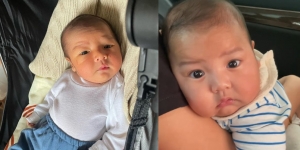 9 Foto Indah Permatasari yang Akhirnya Spill Wajah Baby Naka, Pipi Chubby-nya Bikin Tambah Gemas!