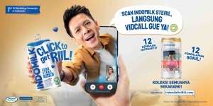 Pantang Dilewatkan, Kini Kamu Bisa Video Call dengan Ariel Melalui Campaign Click to Get Riil dari Indomilk Steril 