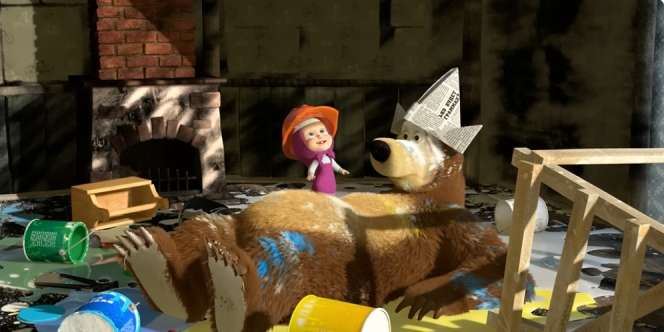 Lirik Lagu Masha and The Bear Versi Remix Thailand yang Viral