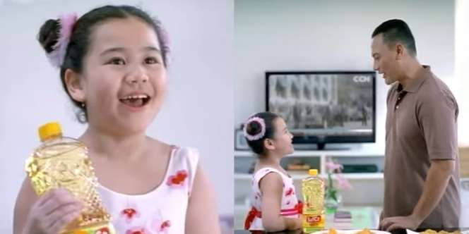 7 Foto Masa Kecil Aaliyah Massaid jadi Bintang Iklan Minyak Goreng, Gemes Banget!