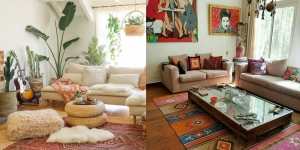Instagramable, Ini 8 Ide Desain Ruang Tamu Bohemian yang Cantik dan Aesthetic!