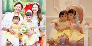 Gemes Banget, Ini Foto 2 Anak Felicya Angelista yang Kompak Dimake Over Jadi Princess Sehari