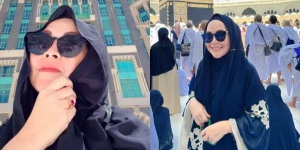 Tetap Eksis, Ini Foto Gaya Umi Kalsum Ibu Ayu Ting Ting Selama Jalani Ibadah Haji di Tanah Suci