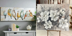 Beri Sentuhan Estetika, Ini 7 Lukisan Semi Realis untuk Ruang Tamu yang Menawan