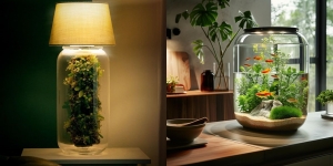 8 Desain Aquarium Mini di Kamar, Sentuhan Kecil yang Menyegarkan untuk Ruang Pribadimu