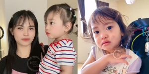 10 Potret Terbaru Baby Vanilla Anak Handika Pratama yang Sudah Berusia 1 Tahun, Makin Cute dan Jago OOTD Lho!