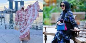 BB Naik 18 Kg, Ini Foto Terbaru Syahrini yang Tetap Langsing dan Tirus di Usia Kehamilan 7 Bulan