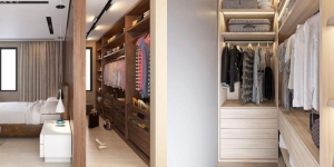 8 Ide Desain Walk In Closet Sederhana, Cocok untuk Menata Gaya Outfitmu Jadi Lebih Terorganisir