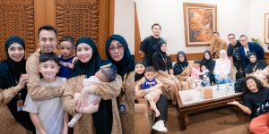 10 Foto Raffi Ahmad dan Nagita Slavina Berangkat Haji, Penuh Haru Pisah dari Anak