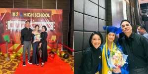 Anggun dan Mempesona Banget! Ini 7 Foto Zara Leola Putri Enda Ungu di Wisuda SMA yang Penuh Bahagia