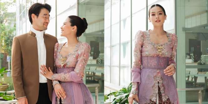 Maudy Ayunda Pancarkan Pesona dalam Balutan Kebaya Bordir, Auranya Bak Bidadari Kahyangan