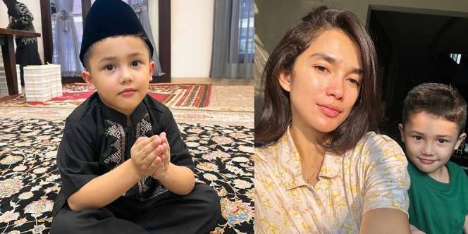 8 Foto Terbaru Baby Saka Anak Ussy - Andhika yang Makin Tampan dan Suka Pose Lucu!