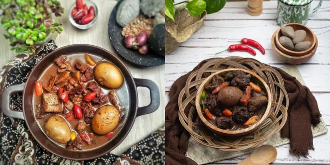 Resep Brongkos Sapi Sederhana, Kuliner Khas Yogyakarta yang Unik dan Meggugah Selera