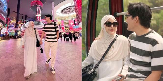 Hamil Muda, Ini 9 Foto Babymoon Anisa Rahma yang Ngidam Liburan di Kuala Lumpur Bareng Suami