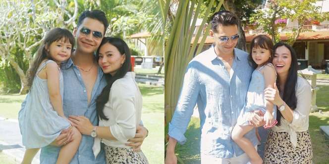 7 Potret Jonas Rivanno, Asmirandah, dan Chloe saat di Bali, Satu Keluarga Good Looking Semua!