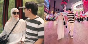 9 Potret Dinda Hauw Jadi Model Catwalk di Dubai, Melenggang Cantik Pakai Baju Couple dengan Suami