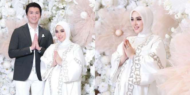 7 Potret Syahrini dan Reino Barack Tampil Serasi di Momen Idul Adha - Pamer Baby Bump yang Makin Besar!