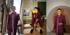 Buongiorno, Milano! James Reid Stunning at GUCCI SS25 Men's Collection Show