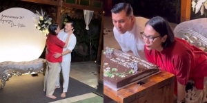 Romantis Abis, Ini Deretan Foto Anjasmara dan Dian Nitami Rayakan Anniversary ke-25 Tahun