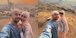 9 Foto Raffi Ahmad dan Nagita Slavina Nikmati Sunset di Arab Saudi, Romantis Usai Tuntaskan Ibadah Haji