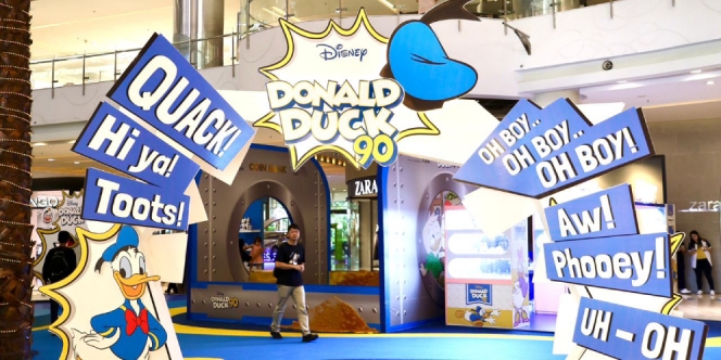 Spesial Ulang Tahun Donal Bebek, Disney Indonesia Rayakan 90 Years of Duckitude di Mall Central Park 