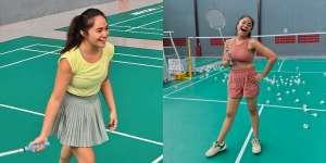 Dipuji Makin Enerjik dan Fresh, Ini 8 Foto Marshanda yang Lagi Hobi Main Badminton