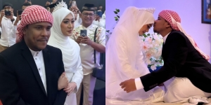 Deretan Foto Pernikahan Mamat Alkatiri dengan Nafha Firah Seleb TikTok yang Digelar Secara Tertutup
