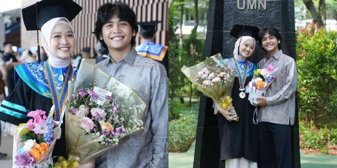 Foto Bintang Emon Temani Wisuda S2 Istri, Tuai Komentar Kocak Sampai Disebut Tukang Foto Copy