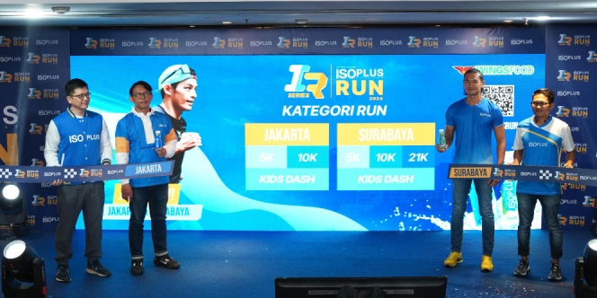 ISOPLUS Run Series 2024 Bakal Diadakan di Jakarta dan Surabaya dengan 21 DAYS CHALLENGE yang Seru!
