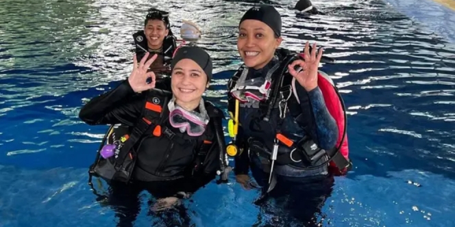 Fokus Selamatkan Korban, Prilly Latuconsina Malah Cedera Telinga Saat Latihan Rescue Diver