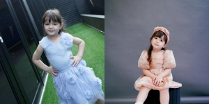 9 Foto Terbaru Chloe Putri Asmirandah dan Jonas Rivano, Makin Cantik dan Jago Berpose Bak Model Cilik