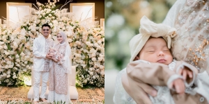 Potret Momen Bahagia Reza Surya dan Alifhia Fitri saat Mengadakan Akikah Putri Pertama Mereka!