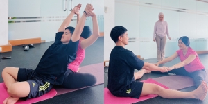 10 Foto Erina Gudono Ikut Kelas Prenatal Yoga Jelang Lahiran, Kompak Bareng Kaesang