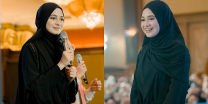 10 Foto Syifa Hadju Jadi MC Acara Sharing Time Ustaz Hanan Attaki, Senyumnya Adem Banget!