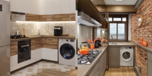 7 Desain Dapur dan Tempat Cuci Baju Menyatu, Bikin Pekerjaan Rumah Kamu jadi Cepat dan Efisien!