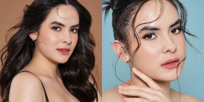 10 Foto Close Up Steffi Zamora, Wajah Glowing dan Tanpa Pori-pori Bikin Iri!