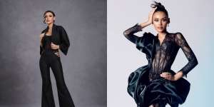10 Foto Harashta Haifa Zahra dengan Outfit Serba Hitam, Auranya Bikin Klepek-klepek