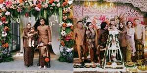 9 Foto Prosesi Tedak Sinten Azura Putri Atta dan Aurel, Dihadiri Keluarga Formasi Lengkap