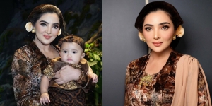 Detail Penampilan Ashanty saat Tedak Siten Baby Azura, Cantik dan Anggun Banget!