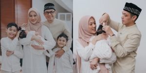 7 Foto Momen Aqiqah Baby Lia Anak Bungsu Dude Harlino, Sederhana Namun Khidmat