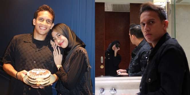 9 Foto Adiba Khanza Rayakan Ulang Tahun Sang Suami, Tampil Elegan dengan Outfit Serba Hitam