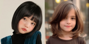 15 Model Potongan Rambut untuk Anak Perempuan Umur 10 Tahun
