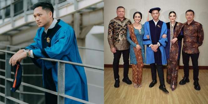 10 Foto Azriel Hermansyah yang Akhirnya Wisuda, Setia Didampingi Keluarga dan Kekasih Tercinta