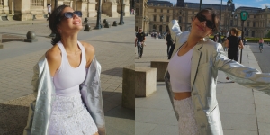 7 Foto Pevita Pearce Liburan ke Prancis, Memesona Bermandikan Cahaya Matahari