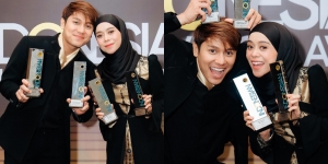 10 Foto Rizky Billar dan Lesti Kejora di Indonesian Television Awards 2024, Borong Piala nih!