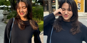 10 Foto Azizah Salsha Potong Rambut di Korea, Dipuji Makin Cantik dan Berdemage!
