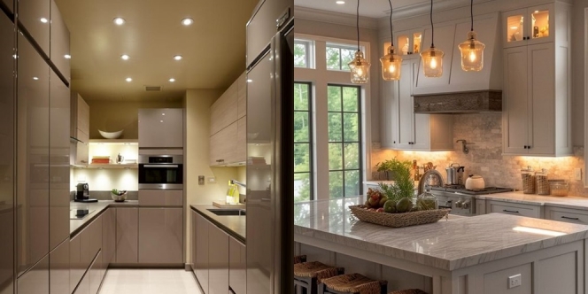 13 Tips Pencahayaan Dapur untuk Menciptakan Ruang yang Fungsional dan Estetik