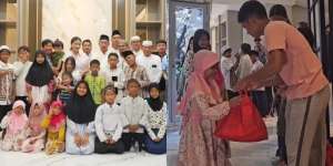 7 Foto Sarwendah Gelar Syukuran Rumah Baru, Undang Ustaz dan Anak-anak Yatim