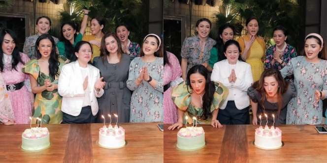 Foto Perayaan Ultah Nafa Urbach ke-44 Bareng Geng Arisan, Bareng Para Diva Hingga Puan Maharani
