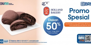 Jajan Enak dengan Promo BRI x Holland Bakery Diskon 50% Juni - September